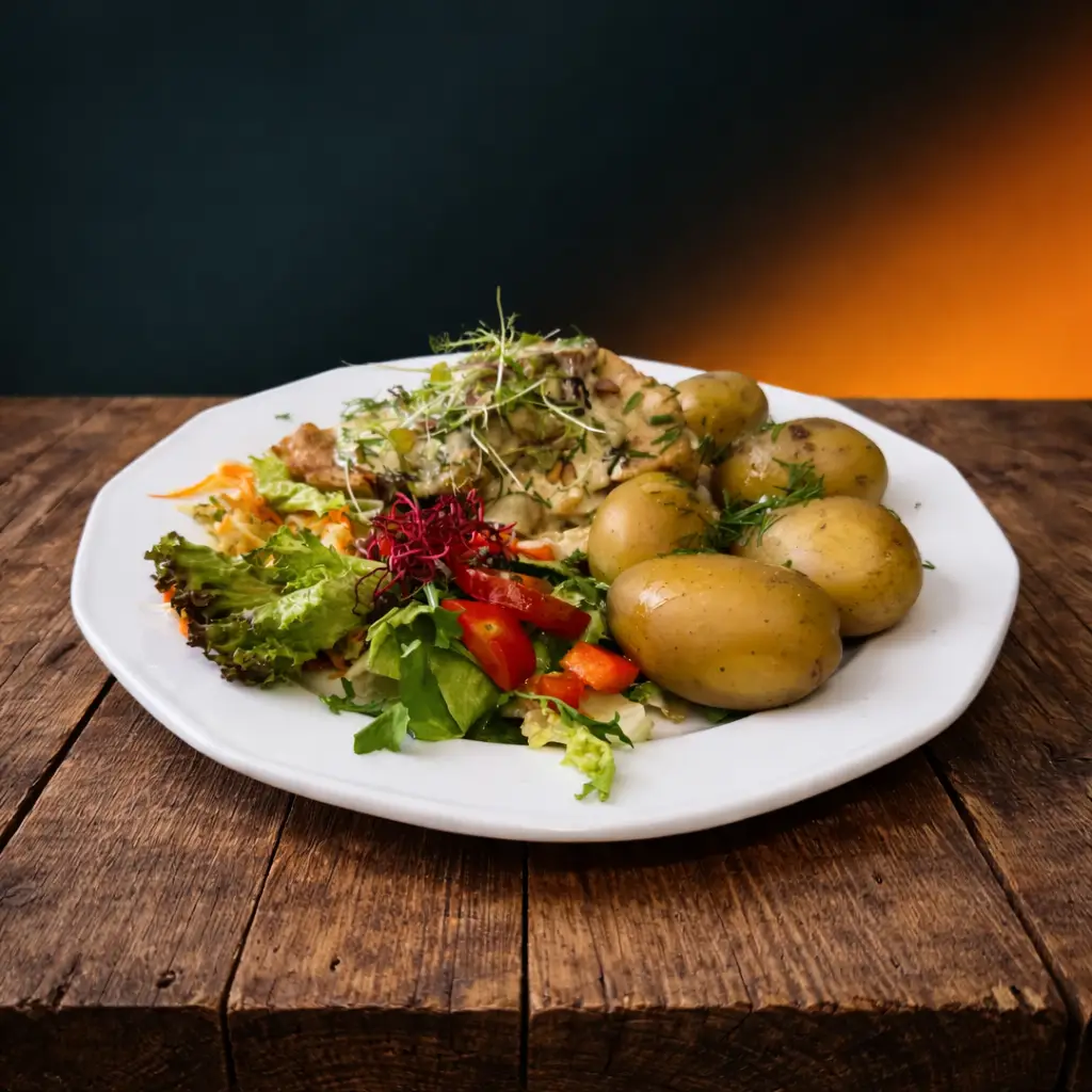 poledwiczki ziemniaki w mundurkach catering w lublinie